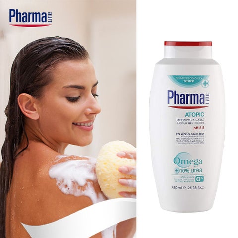 PharmaLine Atopic Dermatologic Shower Gel 250ml