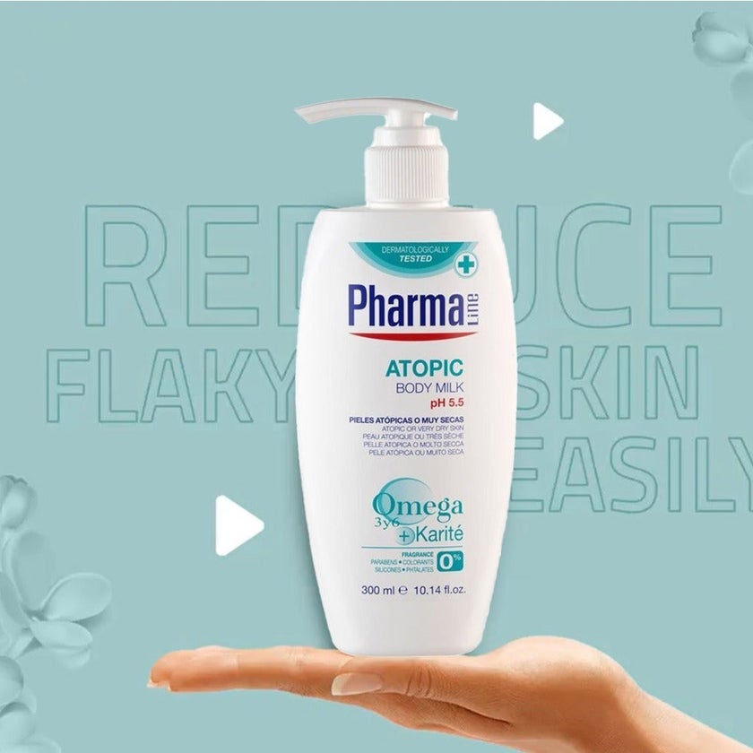 PharmaLine Atopic Body Milk 300ml