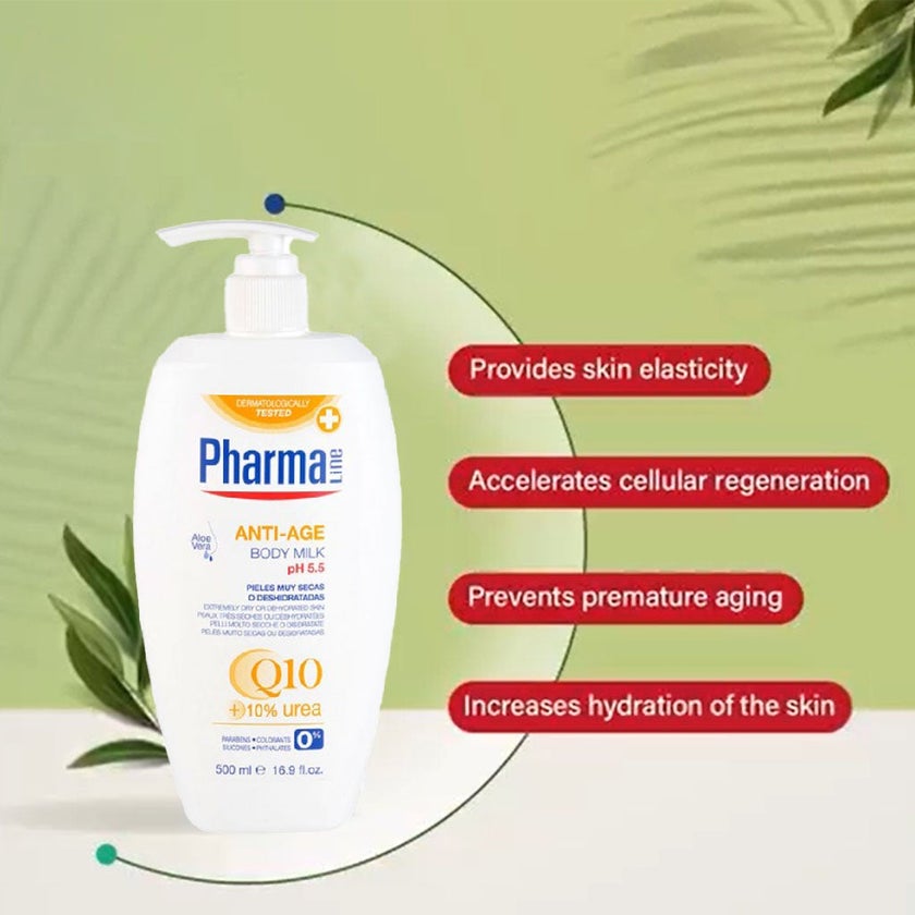 PharmaLine Anti-Age Body Milk 500ml