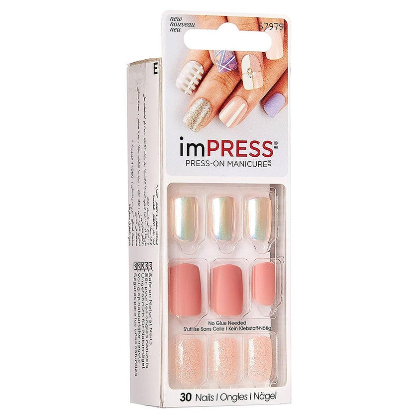Kiss Broadway Impress Press-On Nails, So Unexpected, BIPA120C, Pack of 30's