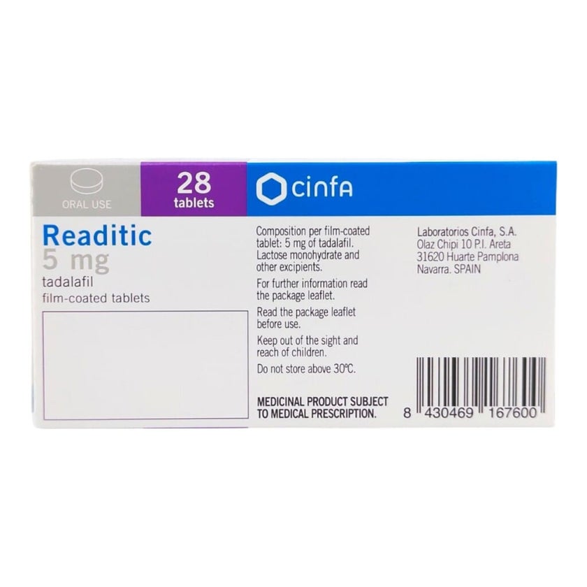 Readitic 5mg Film Coated Tablets, Pack of 28's