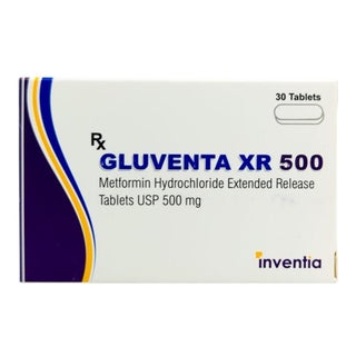 Gluventa XR 500mg Extended Release Tablets, Pack of 30's