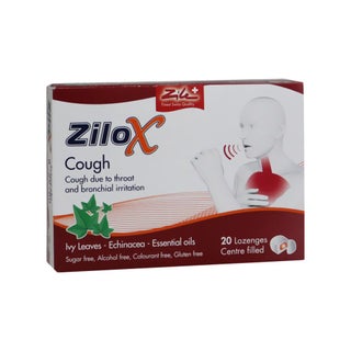 Zilox Cough Lozenges, Pack of 20's