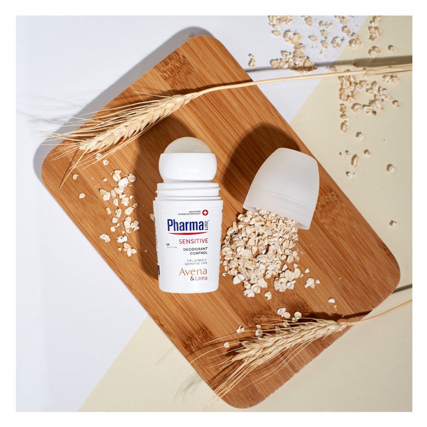 PharmaLine Sensitive Avena & Urea Deodorant Roll On 50ml