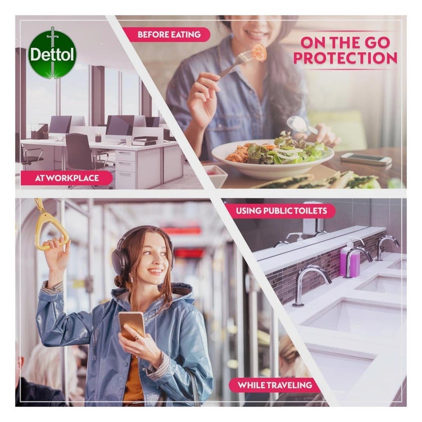 Dettol Skincare Antibacterial Hand Sanitizer 200ml