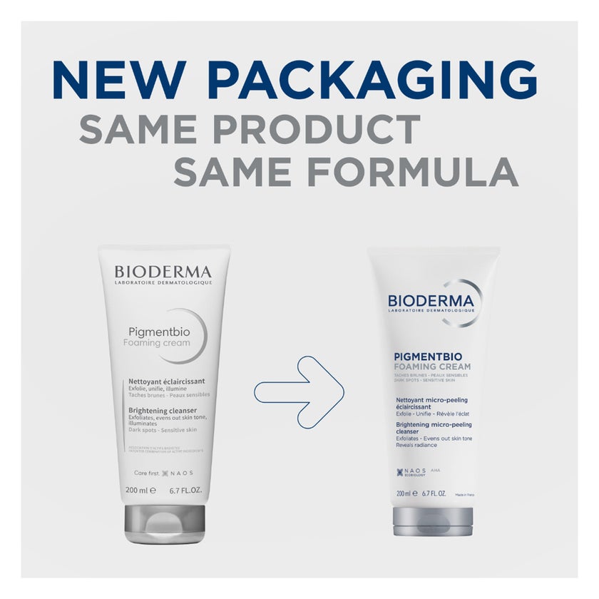 Bioderma Pigmentbio Foaming Cream Brightening Micro Peeling Cleanser 200ml