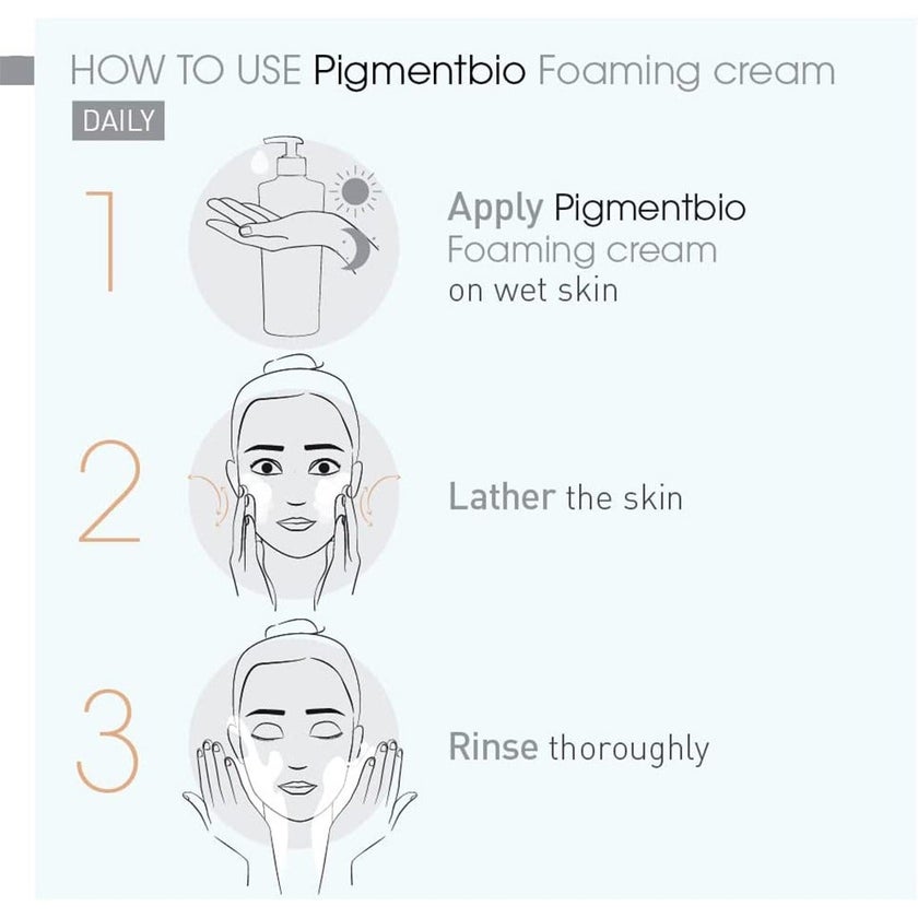 Bioderma Pigmentbio Brightening & Exfoliating Foaming Cream Cleanser 500ml