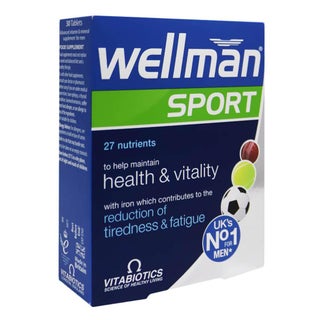 Vitabiotics Wellman Sport Tablets For Men, Pack of 30's