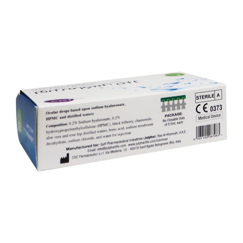 Lubrimax Tears Unit Dose Vials 0.5ml, Pack of 20's