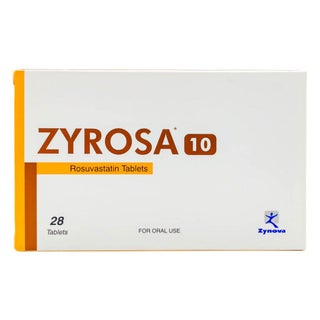 Zyrosa 10mg Tablets, Pack of 28's