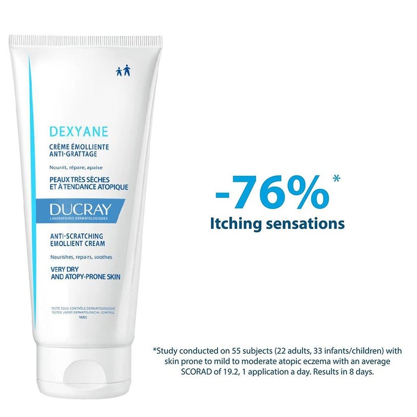 Ducray Dexyane Anti-Scratching Emollient Cream 200ml