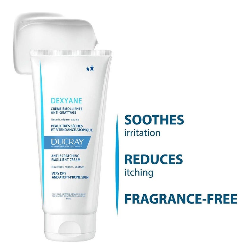 Ducray Dexyane Anti-Scratching Emollient Cream 200ml