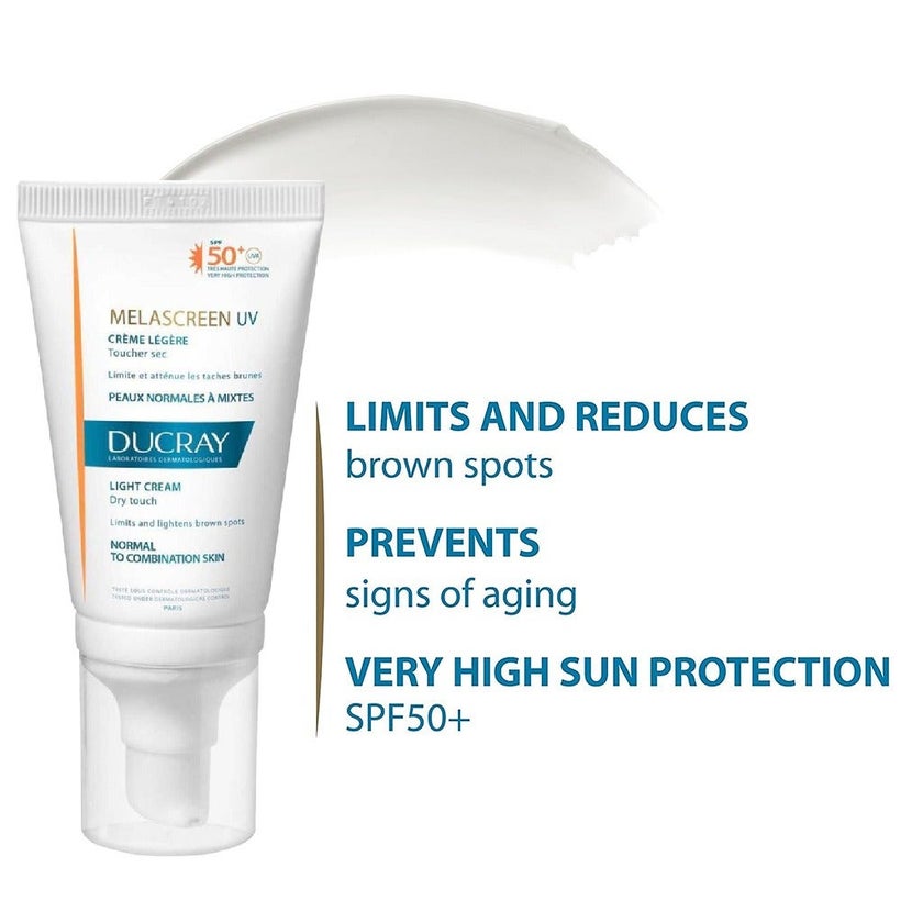 Ducray Melascreen UV SPF50+ Light Cream 40ml