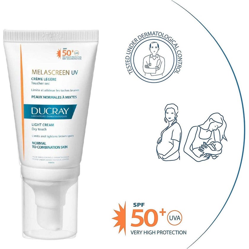 Ducray Melascreen UV SPF50+ Light Cream 40ml