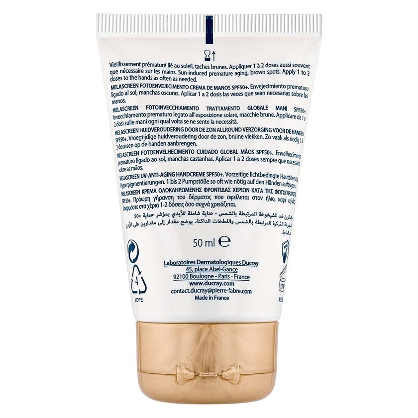 Ducray Melascreen SPF50+ Global Hand Care Cream 50ml