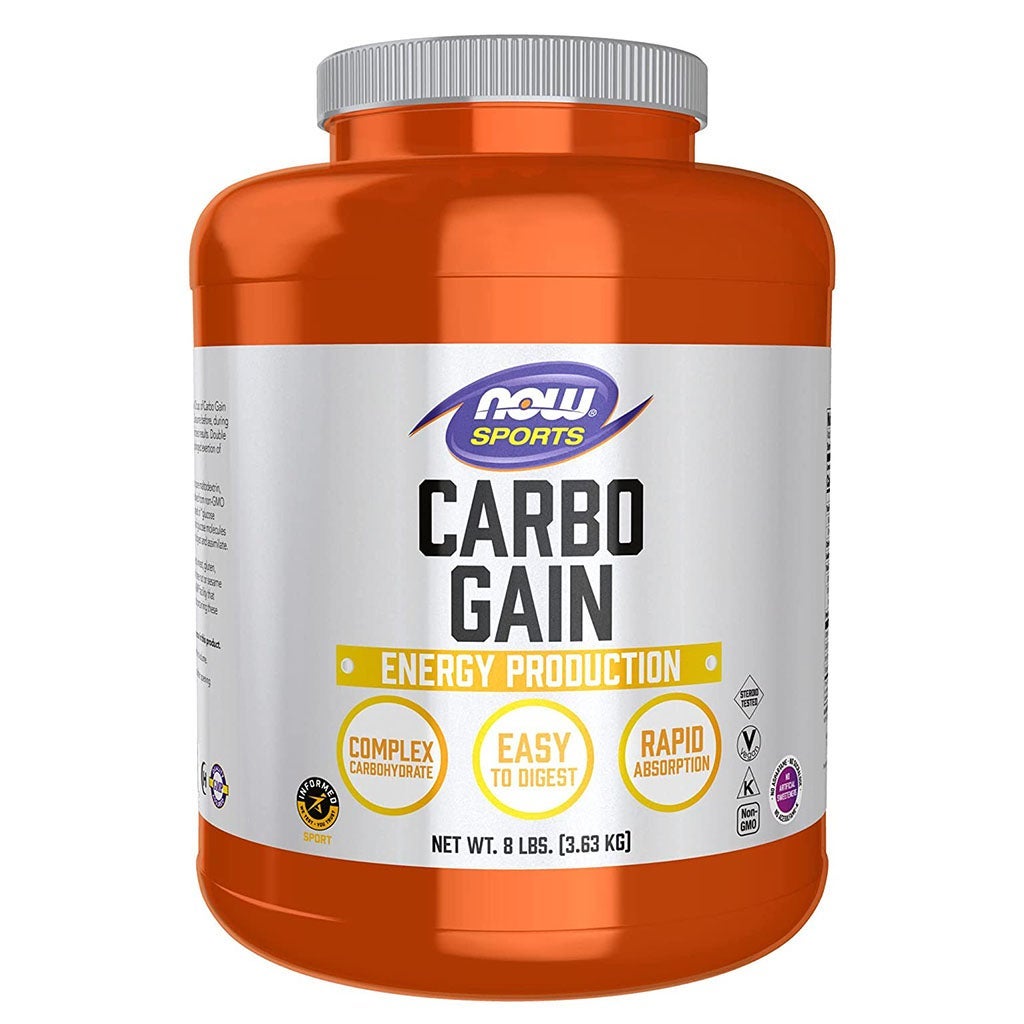 Now Sports Carbo Gain Unflavored Maltodextrin Powder For Energy