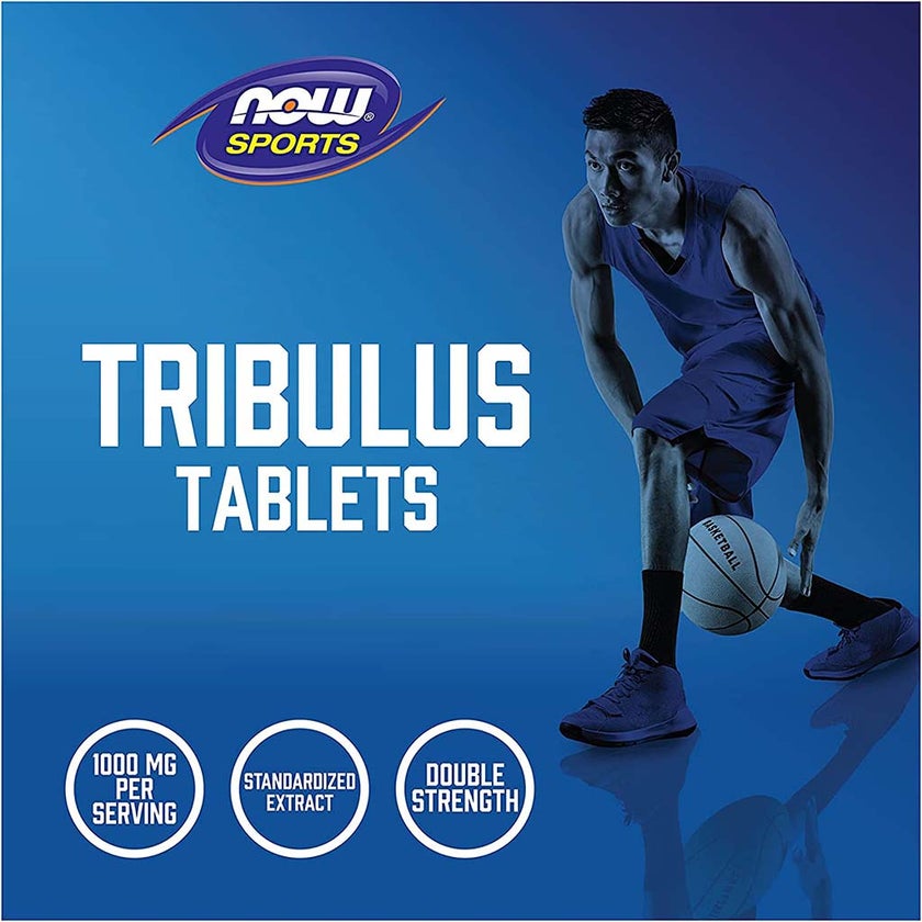 Now Tribulus 1000mg, Double Strength Tablets, For Men's Health, Pack of 90's