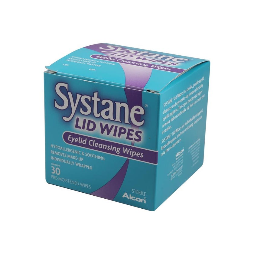 Systane Eyelid Cleansing Wipes, Pack of 30's