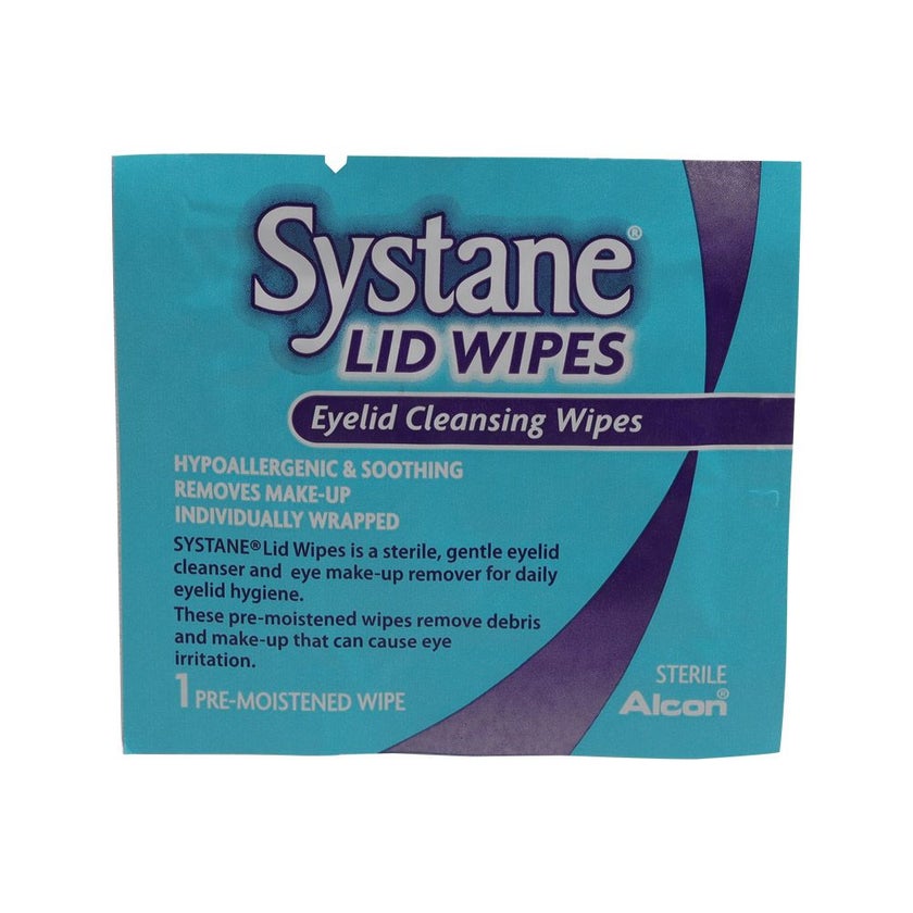 Systane Eyelid Cleansing Wipes, Pack of 30's