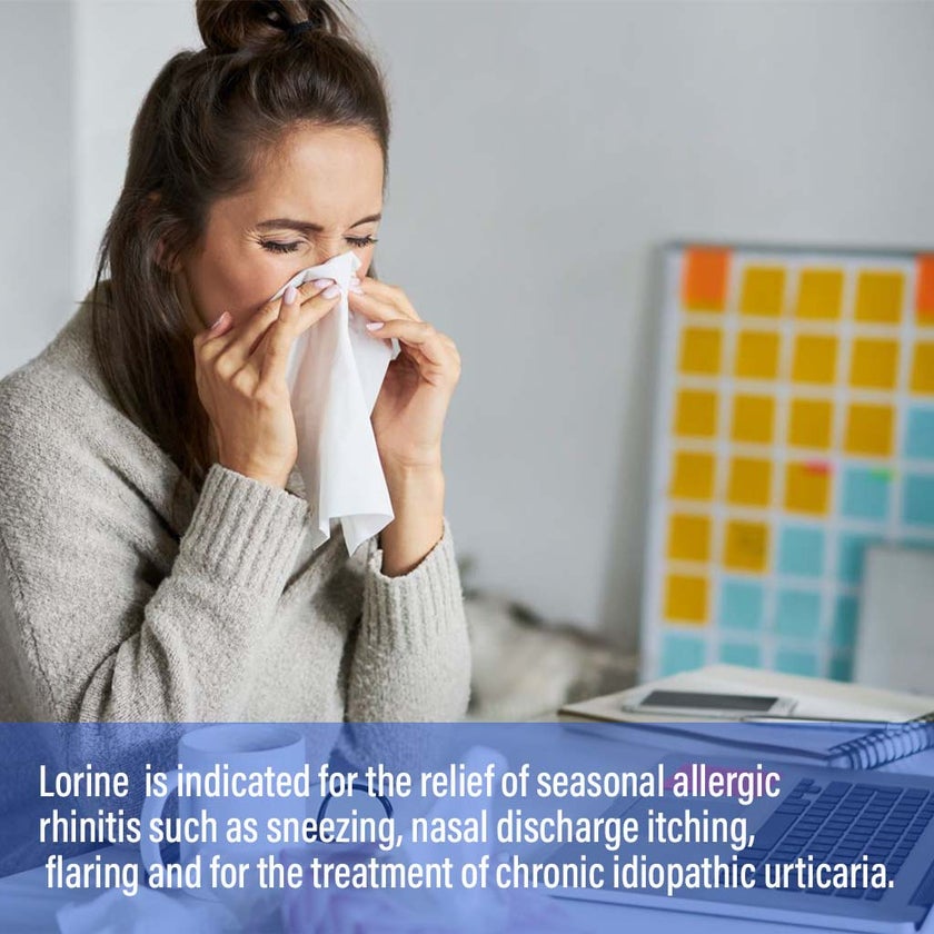 Lorine 10mg Tablets, Pack of 20's