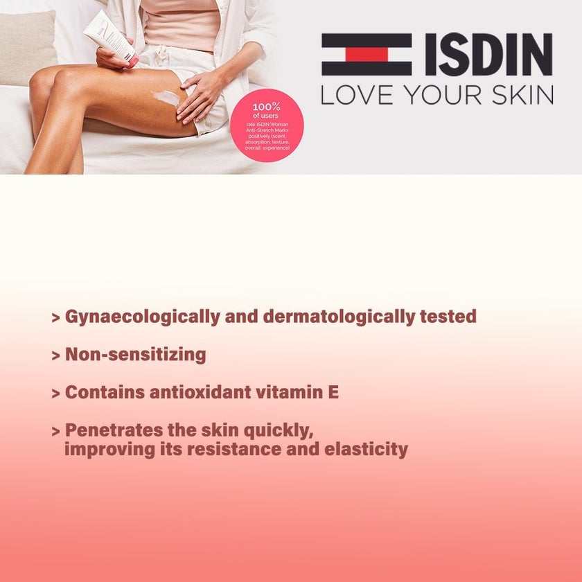 Isdin Woman Anti-stretch Marks Cream 250ml