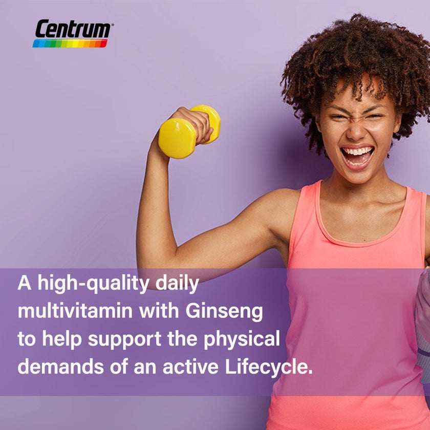 Centrum Energy Multivitamin Supplement Tablets, Pack of 30's