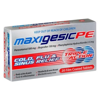 Maxigesic PE Tablets, Pack of 20's