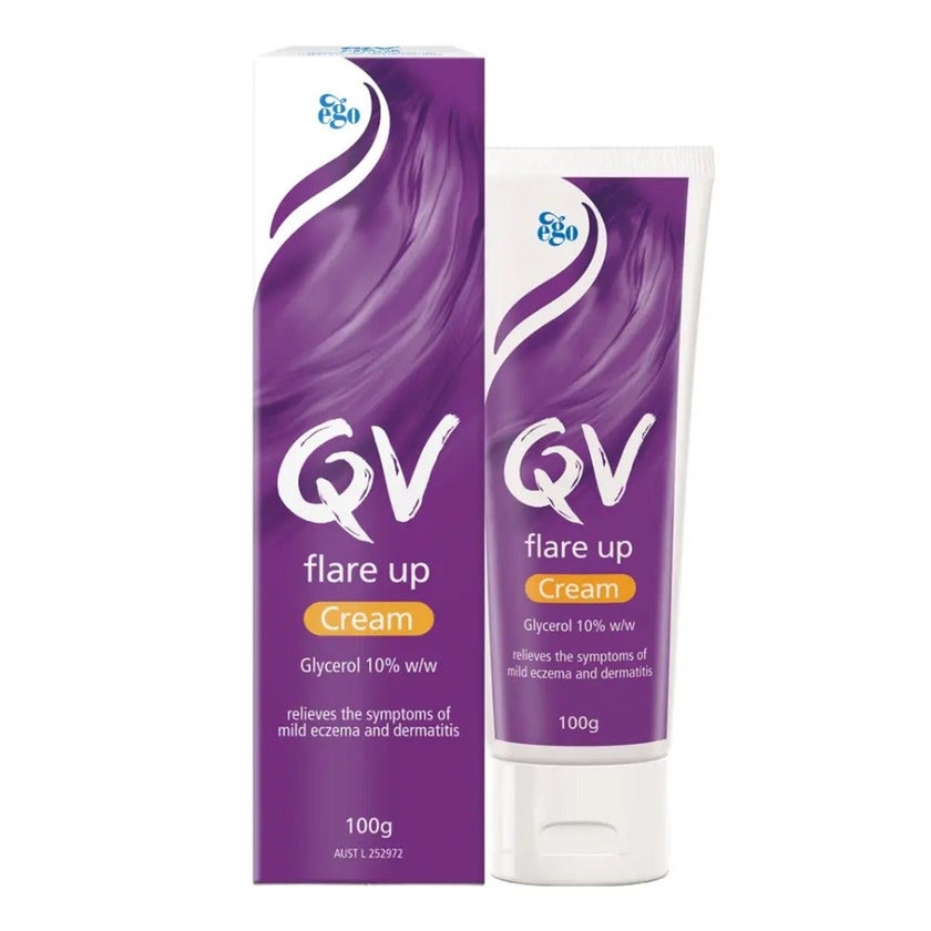 Ego QV Flare Up Cream For Eczema And Dermatitis Flare Up 100g