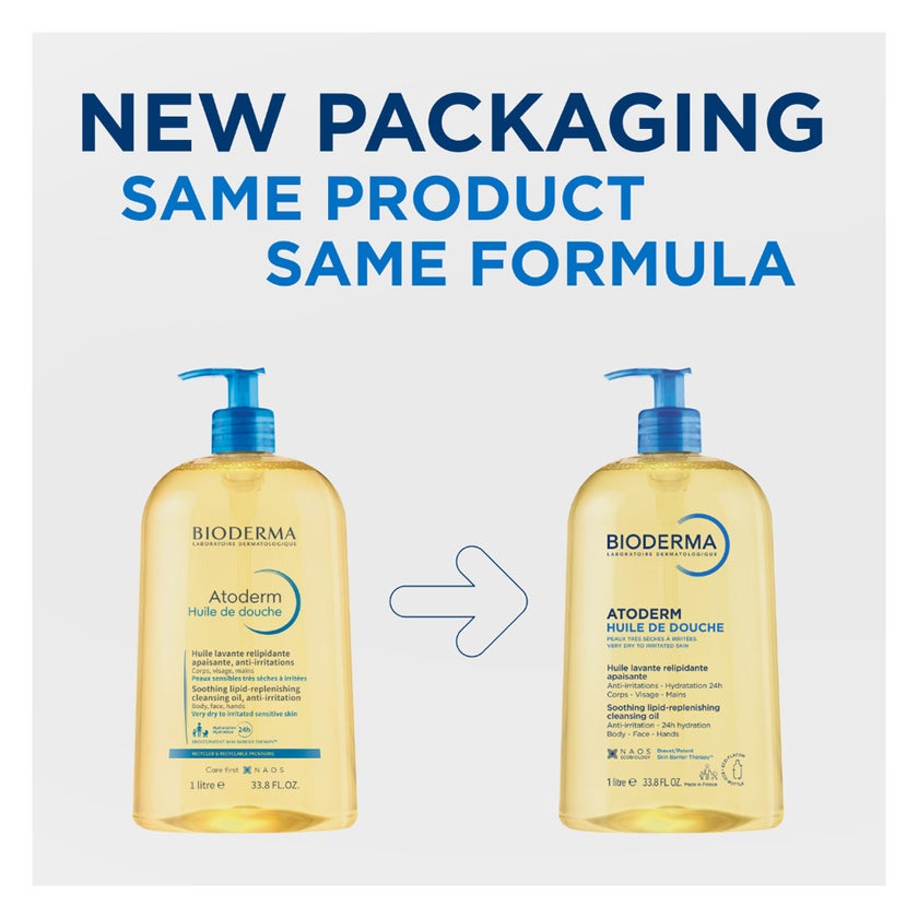 Bioderma Atoderm Nourishing Anti irritation Cleansing Oil 1L