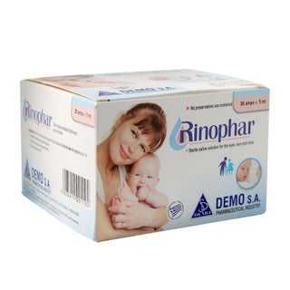 Rhinophar Sterile Saline Solution 5ml, Pack of 30's