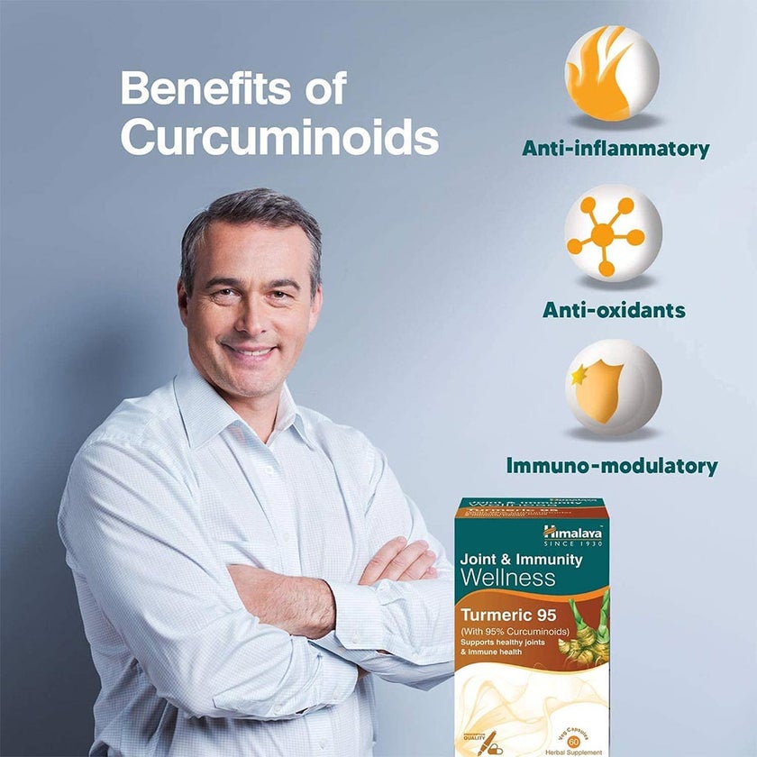 Himalaya Turmeric 95 Capsules, Pack of 60's