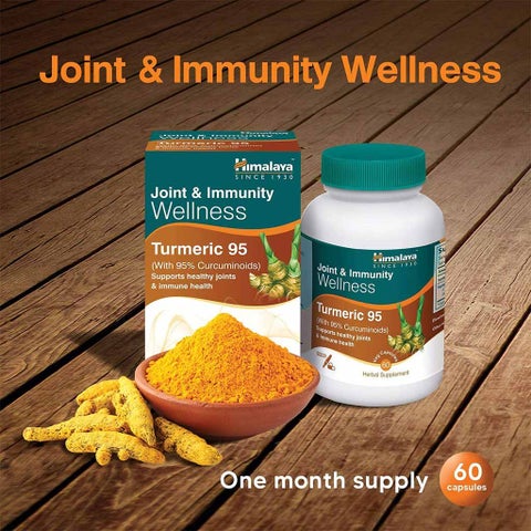 Himalaya Turmeric 95 Capsules, Pack of 60's