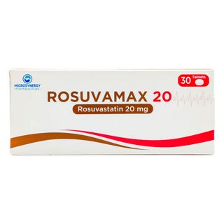 Rosuvamax 20mg Tablets, Pack of 30's