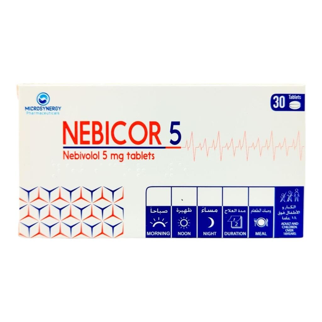 Nebicor 5mg Tablets, Pack of 30's - myAster