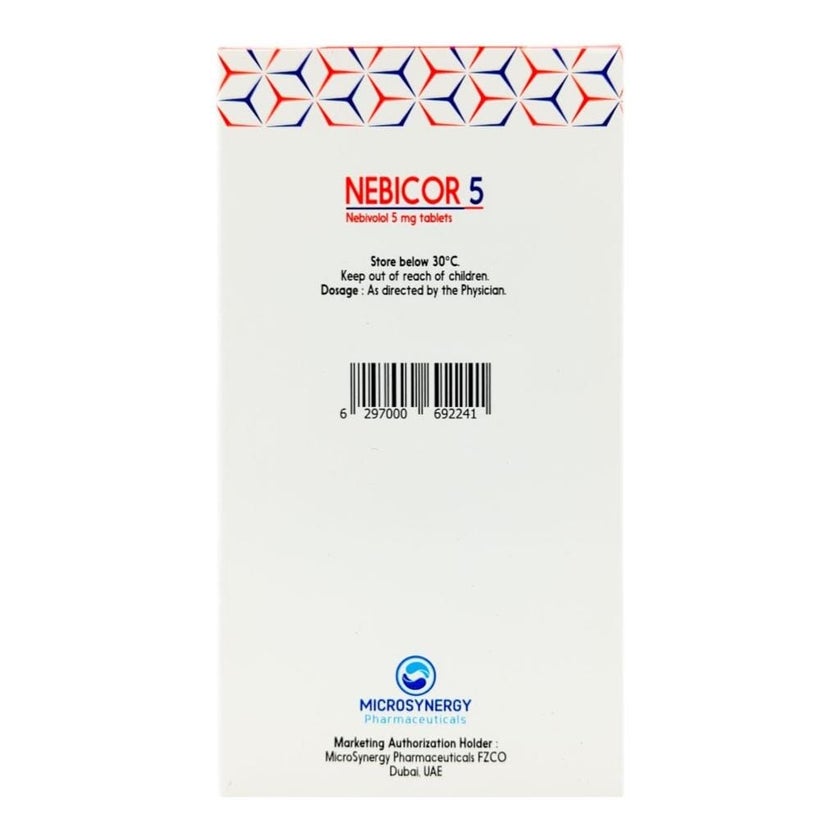 Nebicor 5mg Tablets, Pack of 30's
