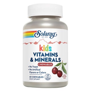 Solaray Kids Vitamins & Minerals Chewables, Pack of 60's