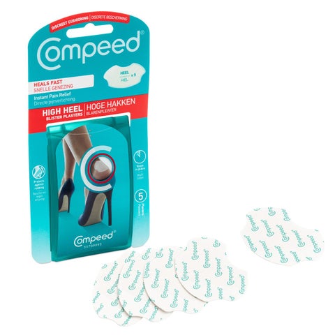 Compeed Hydrocolloid Blister Plasters High Heel, Pack of 5's