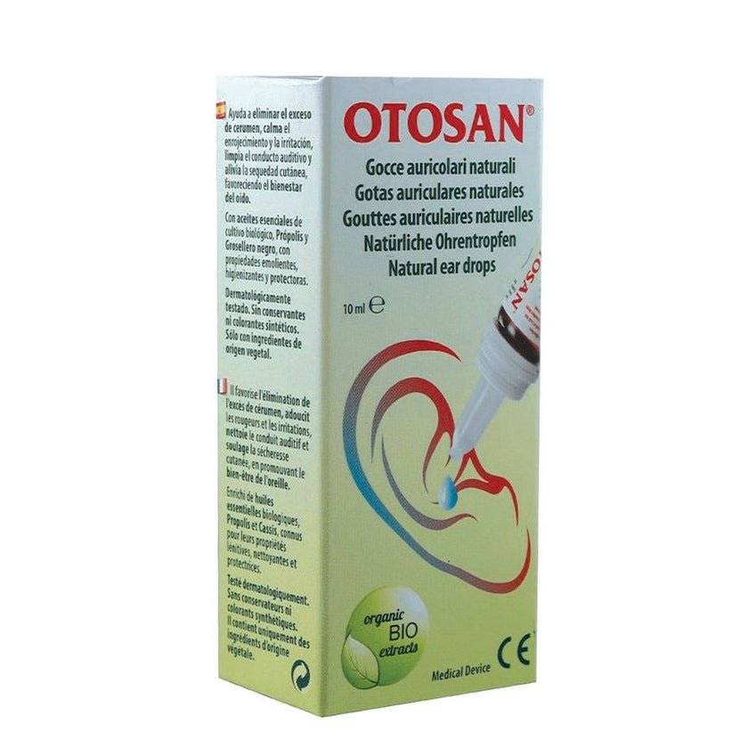 Otosan Natural Ear Drops For Ear Hygiene and Protection 10ml