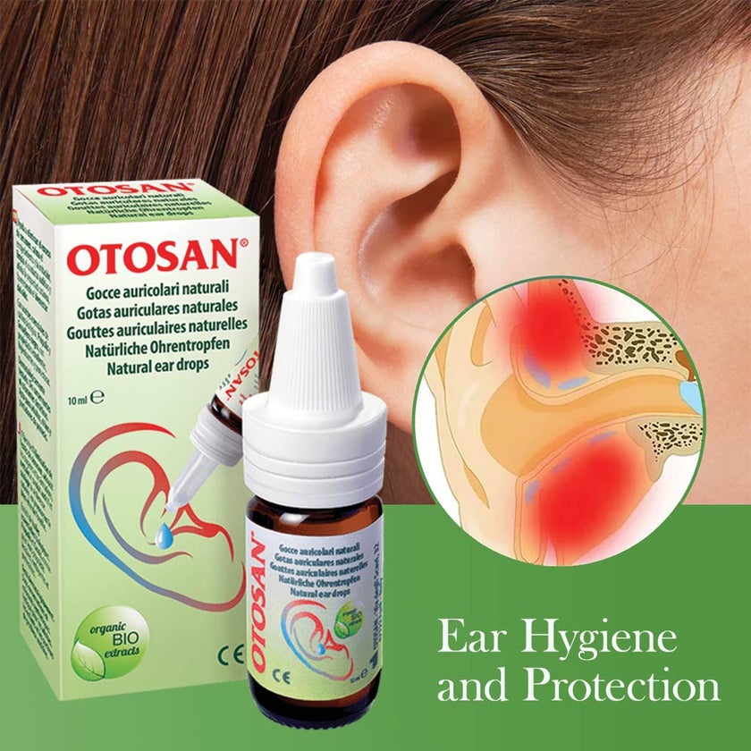 Otosan Natural Ear Drops For Ear Hygiene and Protection 10ml