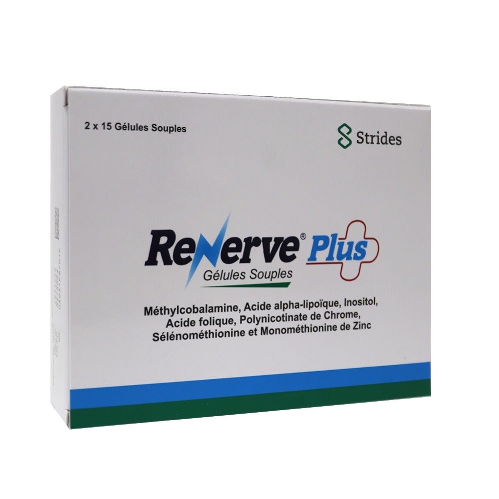 renerve injection b12 Plus Vitamin Multivitamin Supplement Capsules With Alpha Lipoic Acid, Pack of 30's L-carnitine