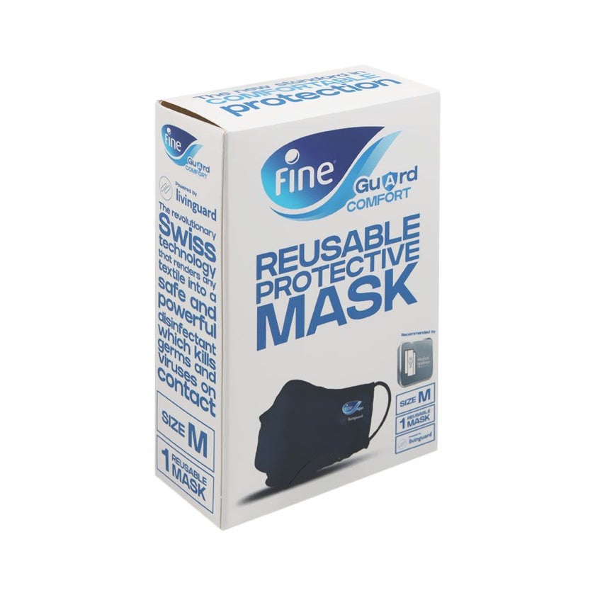 Fine Guard Comfort Reusable Protective Mask - Size M