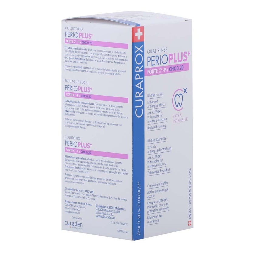 Curaprox Perio Plus Forte CHX 0.20% Mouthwash 200ml