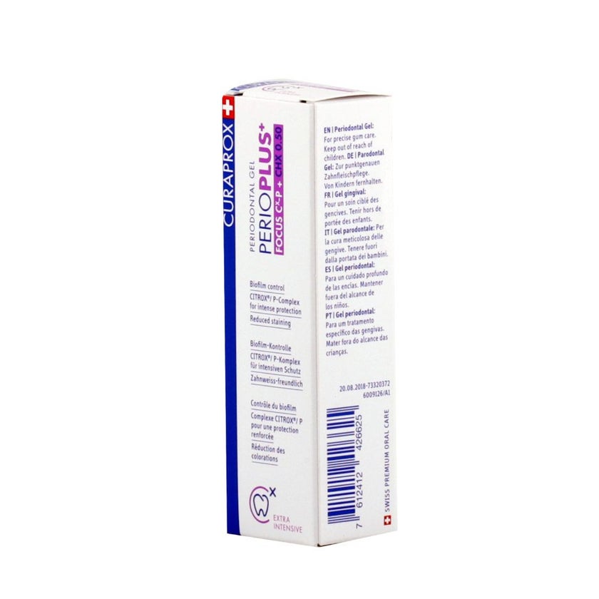 Curaprox Perio Plus Focus Gel With CHX 0.5% And CITROX/P 10ml