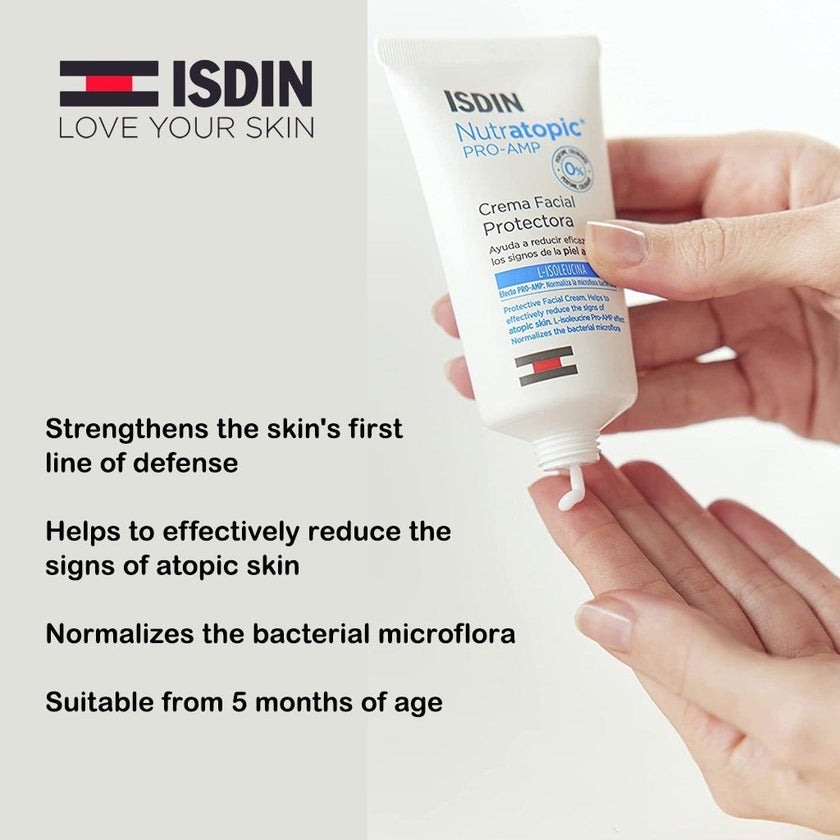 Isdin Nutratopic Pro-AMP Emollient Facial Cream 50ml
