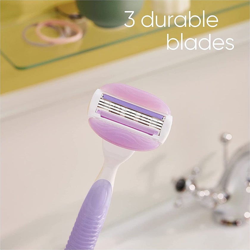 Gillette Venus Comfortglide Breeze Women's Razor Blade Refills, Pack of 4's