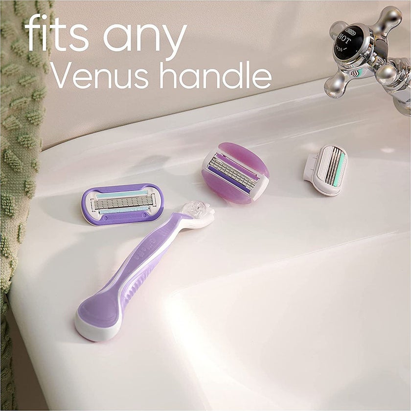 Gillette Venus Comfortglide Breeze Women's Razor Blade Refills, Pack of 4's