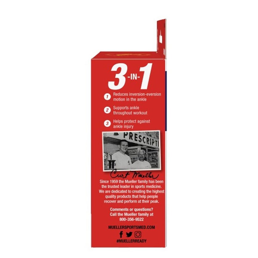 Mueller 4-Way Stretch Knit Ankle Support LG/XL 64125