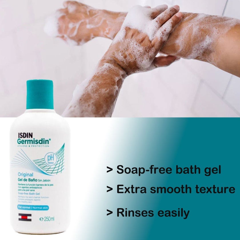 Isdin Germisdin Original Soap-Free Bath Gel 250ml