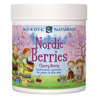 Nordic Naturals Kids and Adults Nordic Berries Multivitamins Gummies, Pack of 120's
