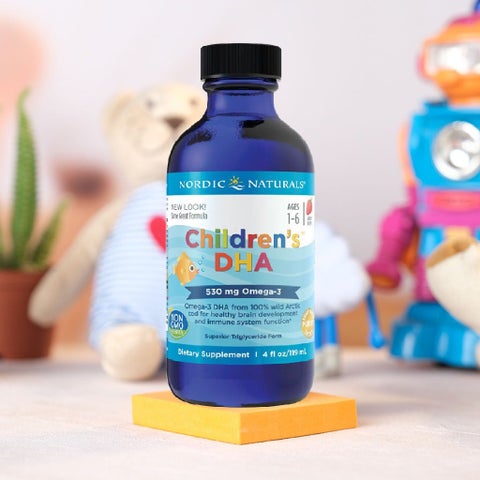 Nordic Naturals Children's DHA 530mg Omega 3 Syrup - 119ml